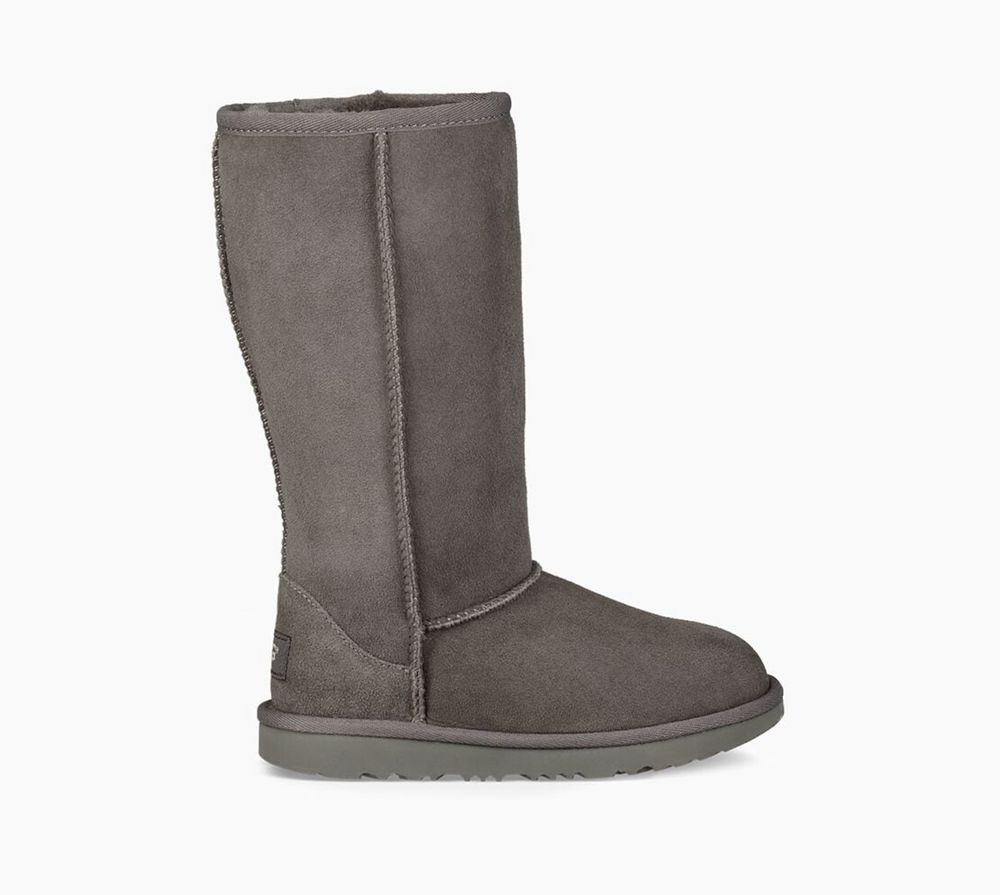 Ugg Tall Boot Big Kids - Ugg Classic Ii Grey - 780TZLYWU